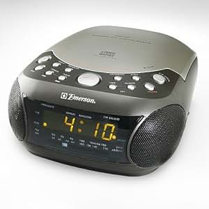 Amazon.com: Emerson Clock Radio with CD Player - CKD9901T ...