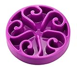 Color You Slow Feed Dog Food Bowl to Slow Down Eating, Non Toxic Interactive Anti-gulping Bloat Stop Pet Feeder