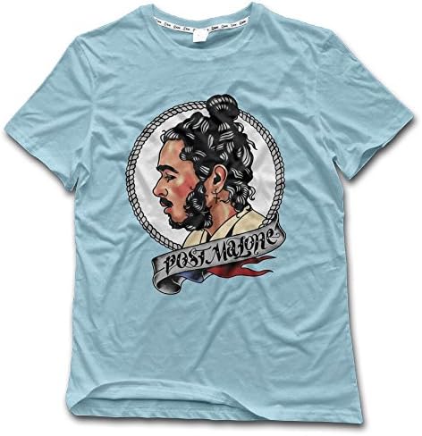 HLSM Post Malone Customized Cool Shirt for Unisex White