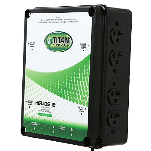 Titan Controls 8-Light Controller w/ Dual Relay Trigger Cords, 240V - Helios 12