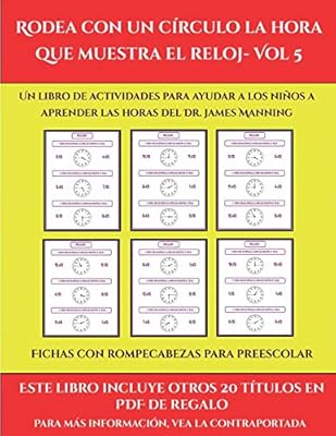 Fichas Con Rompecabezas Para Preescolar Rodea Con Un Circulo La