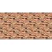 Fadeless Bulletin Board Paper, Fade-Resistant Paper for Classroom Decor, 48” x 50’, Reclaimed Brick, 1 Roll