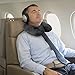 Sleep Restoration Inflatable Travel Neck Pillow - Best Traveling Pillow For Neck Pain Relief & Orthopedic Support - Black