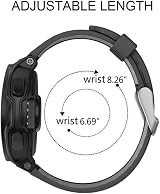 ISABAKE Silicone Watch Strap for Garmin Forerunner 735XT 235 230 630 620 S20 S5 view 5