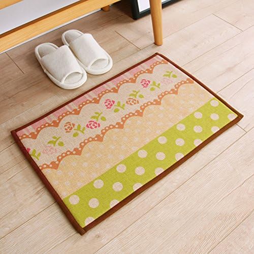 HAPLOVE Kicthen Area Carpet Dots Design Bath Room Rug Non-Skid Washable Home Decor Dining Room Carpet-dots,19.7x31.5 inch