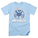DC/MR FREEZE - Short Sleeve ADULT T-Shirt - LIGHT BLUE