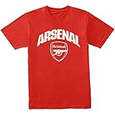 Arsenal FC Red Crest English Premier League Adults T Shirt - Authentic EPL