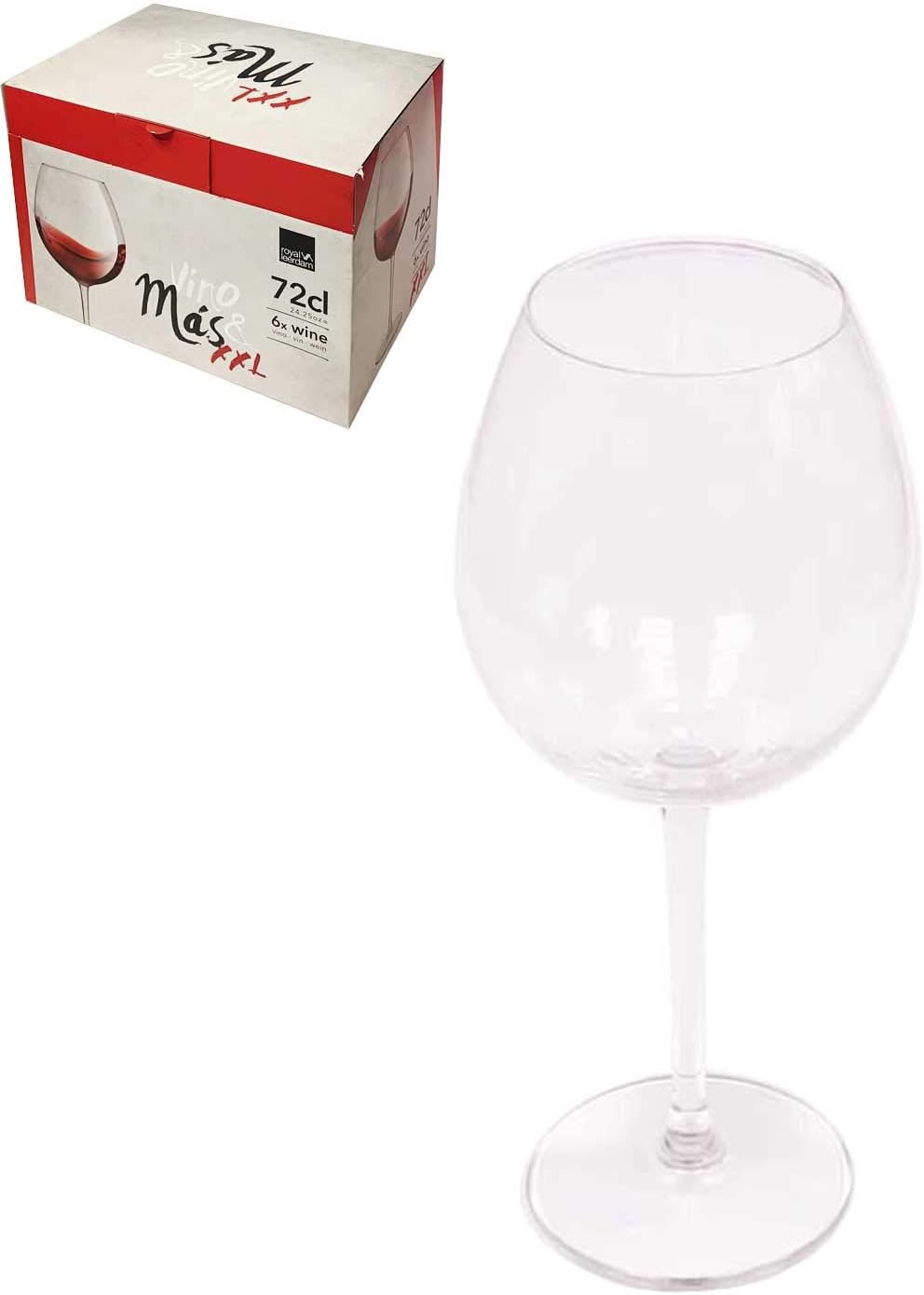 Acan 6 Copas de Vino de 72 cl Royal Leerdam: Amazon.es: Hogar