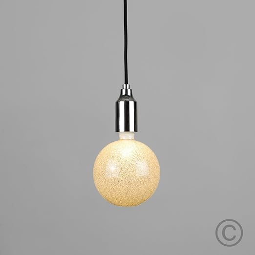 Contemporary Polished Chrome Suspended Ceiling Rose Flex And