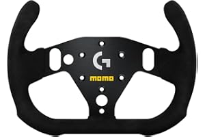 MOMO Motorsport Sim GT Racer 290 Gaming Racing Wheel, RS Wheel Hub Required - VLOGSIMGTR290