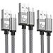 USB C Cable Aioneus 3FT 4.5FT 6FT USB Type C Cables 3Pack Nylon Braided Charger Cord Fast Charging Cable Compatible with Samsung Galaxy S10/S8/S9/A40/A50/A70,Huawei P9/P30/P20,Sony,Nintendo Switch