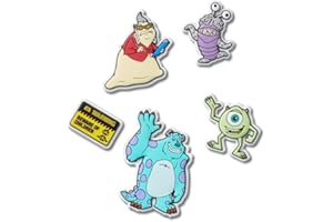 Crocs Jibbitz Packs for Shoes, and Sandals - Beautiful Accessory, Colorful Charms, and Constructed with Synthetic Material