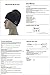 Homedeco Soft Warm Beanie Hat Wireless Bluetooth Smart Cap Headset Headphone Speaker Mic Bluetooth Hat with Touchscreen Gloves (Light Gray)