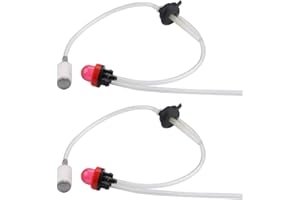 Wellsking 2Pcs 581798001 Fuel Line Kit Compatible with Husqvarna 125B Blower 125B 125BX 125BVX Handheld Leaf Blower Redmax HB280 Blower handheld Replace 545081841 5450818-41 Fuel Line