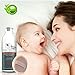 Wisely Made Dusting Powder (6 oz) - Natural Cornstarch &Talc Free Baby Powder - Absorbs Dampness without Irritating Sensitive Skin - Infant Powder Puff Included - Eco-Friendly, Non-Toxic