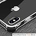 MATEPROX Compatible with iPhone Xs Max Case Clear Hybrid TPU Hard Cover with Thin Shockproof Bumper Protective Case for iPhone Xs Max 6.5'' (Black)