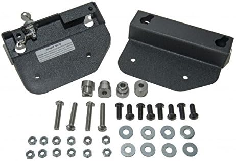 Easy Brackets Saddlebag Mounting System for 96-05 Harley Davidson Dyna Glide (With Detachable Backrest, With Tote)