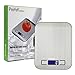 Prefer Green Digital Kitchen Scale Multifunction Food Scale, Stainless Steel, Silver, 11lb/5kg (Batteries Included)