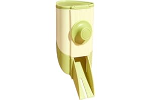 SEPTILLAR Hanging Pet Feeding Funnel for Cage, Small Animal External Feeding Hopper for Solid Feed Rabbit Guinea Pig Chinchilla Ferret Hedgehog Crate