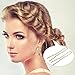 eBoot 100 Pack of U Shaped Hair Pins Bun Hair Pins with Box and Storage Bag, Golden (5 cm/ 2 Inches)