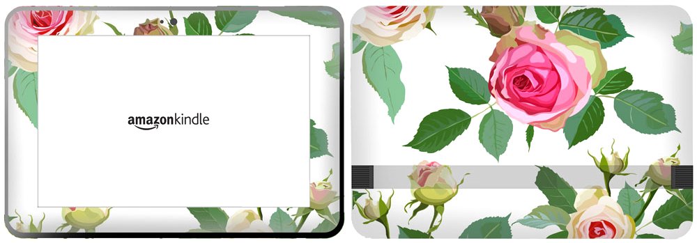 Get it Stick it SkinTabAmaFireHD89_13 Beautiful Rose Flower Skin for 8.9-Inch Amazon Kindle Fire HD