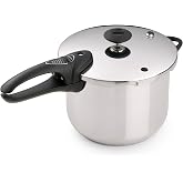 Presto 01365 6-Quart Stainless Steel Pressure Cooker