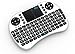 Beastron 2.4G Mini Wireless Keyboard with Touchpad for PC Pad Google Andriod TV Box Xbox360 PS3 HTPC/IPTV (White)