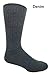 96% Merino Wool Non-binding Casual Socks (3 Pairs) in Black M (mens 4-8)(womens 5-9)