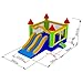 Inflatable HQ Commercial Bounce House Mega Double Slide Climbing Wall 100% PVC Inflatable Only
