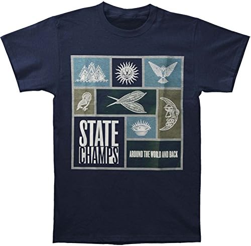 State Champs Men's Nature T-shirt Medium Navy
