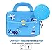 MoKo 7-8 Inch Kid Sleeve Neoprene Case Bag Fits Fire HD 8 Kids Edition 2018, Fire 7 Kids Edition 2019, Fire HD 8 2018, Fire 7 2019, Fire 7 Kids Pro 2021, Fire HD 8 Kids Pro 2021 - Space