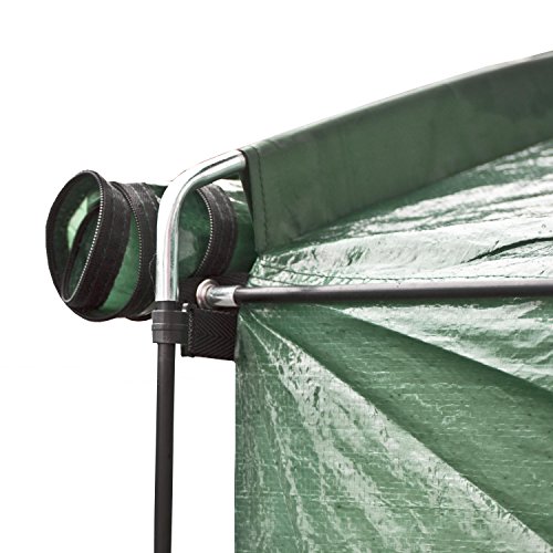 ALEKO SS70GR Portable Pop Up Bike Tent Bicycle Storage Shed Weather Resistant Protection Outdoor