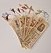 CraftsOfEgypt Egyptian Papyrus Paper Set of 10 Bookmarks Book Marks History Educational Set.