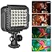 Neewer Ultra Bright Mini LED Video Light - 36 Dimmable High Power LED Panel Video Light Compatible with DJI Ronin-S OSMO Mobile 2 Zhiyun WEEBILL Smooth 4 Gimbal Canon Nikon Sony DSLR Cameras etc
