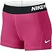Nike Women's Pro Cool 3-Inch Training Shorts (Pink/Small)