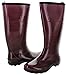 Kamik Women's Checks Rain Boot, Dark Red, 7 M US