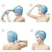 SOFTOWN Microfiber Hair Drying Towel Wrap Super Absorbent for Women with Short Hair (11 x 28 inch, 3 Colours pack)