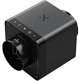 xTool SafetyPro IF2 2.0 Hyper Flow Inline Duct Fan, 14000RPM Dual Fans, 5&rdquo; Smoke Extractor for Laser Cutting with EC Motor, Auto-Sync Control, Quiet Mode, Washable, Flexible 2.3m Tube