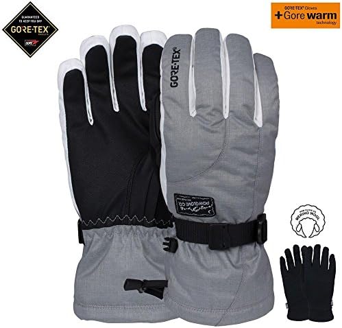 Pow Crescent GTX Long Glove - Women's Ash X-Small