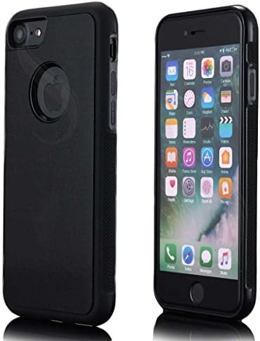 iPhone 7 Case, SUKAR Anti Gravity Phone Case for iPhone 7, Magical Nano Can Stick to Glass, Whiteboards, Tile and Smooth Flat Surfaces for iPhone 7 (iPhone 7 Black)