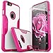 iPhone 6 Plus Case, fits iPhone 6s Plus (Pink) SaharaCase Protective Kit Bundled with [Tempered Glass Screen Protector] Slim Fit Rugged Protection Case Shockproof Bumper Hard Back (Pink/Rose Gold)