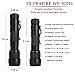 ULTRAFIRE Flashlight 600 lumens LED Tactical Flashlight Waterproof Zoomable Adjustable Focus with Single 5 Mode Tactical Torch,WF502F1 (Flashlight Only)