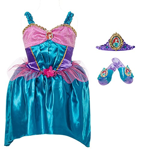 Disney Princess Ariel Costume Dress Up Set 4-6x