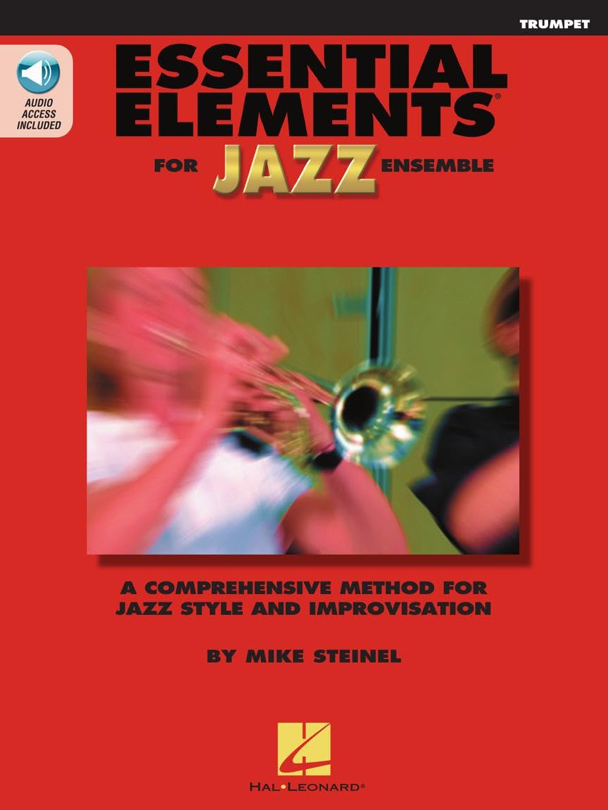 Photo 1 of Essential Elements for Jazz – Trumpet | Beginner Jazz Improvisation and Swing Style | Hal Leonard Instructional Book with Online Media