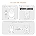 YI 2pcs Home Camera, 720p Wireless IP Security Surveillance System with Free Motion Alerts Cloud 6-Seconds Clips, Night Vision, Baby Monitor on iOS, Android App - Cloud Service Available