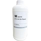 Generic DTG White Ink 1000ml Direct to Garment Printing Ink Digital Textile and More Printing Refill for SureColor F2000 F210