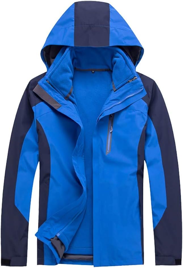 Leichte Regenjacke Herren - Wasserdicht Mit Abnehmbarer Kapuze