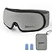 Sleep Mask 100% Blockout for A Full Night's Sleep|Eye Mask for Sleeping with Memory Foam| Sleeping Mask & Blindfold for Men Women|Works with Every Nap Position | Ultimate Sleeping Aid/Blindfold