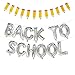 Back to School Balloons with Pencil Garland | Back to School Party Decorations | Back to School Supplies | Bach to School Banner Sign | Pencil Decorations for Office, Classroom