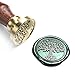 UNIQOOO Arts & Crafts Tree of Life Sealing Wax Seal Stamp - Great for Embellishment of Envelopes, Invitations, Wine Packages, Valentine's Day Gift Ideas for Friends, Relatives, Artistic Type